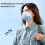 Mini Clip-On Mask Fan USB Rechargeable1pc 8