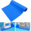 Pool ladder mat non-slip protective step pad 36x36 inch blue 1