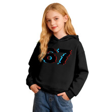 Kids' Casual Long Sleeved Printed Hooded Sweatshirt (2 14Y)