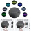 Veilleuse LED 3D en forme de chat avec télécommande et socle noir 5