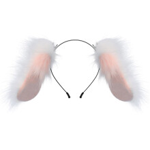 Plüsch-Hasenohren-Haarreif – Weiches, dehnbares Haaraccessoire
