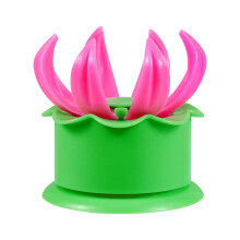 Moule à brioches vapeur en plastique multicolore à 6 cavités