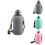 2000ml Foldable Silicone Water Bottle Grey 1