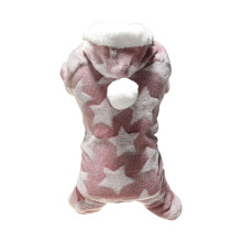 Cozy Flannel Outfit Warm Winter Cat Apparel Soft Wearable Animal Attire