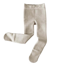 Girls' Winter Fleece-Lined Footed Leggings Thermal Tights