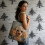 Χαριτωμένη τσάντα Tote από καμβά με animal print, ελαφριά τσάντα ώμου με εσωτερική τσέπη 4