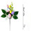 Påskebukett med fargede egg, 28 cm 3