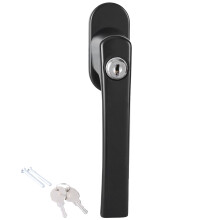 Lockable Window Handle With Key & Screws Shed Door Handle Lock Stainless Steel Lockable Replacement Handle Enduring