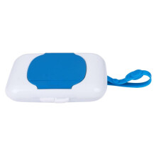 Refillable Portable Wipe Dispenser for Travel, Car, Diaper Bag – Compatible with Standard Wipes