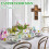 Wooden Easter Cross Wall Hanging - Solid Wood Spring Decor 5
