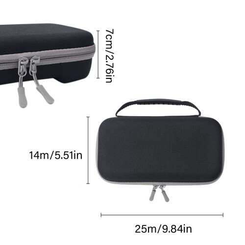 Borsa per controller di gioco, custodia protettiva antigraffio, custodia rigida resistente agli urti. 2