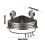 Suction Triangle Shower Shelf – Adjustable Rustproof 2