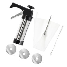Yammee Easy to Use Churro Press Stainless Steel Spanish Treats Maker Kitchen Supplies