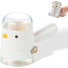 Witte keramische zout- en peperstrooier van 85 gram