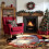 Tapis rond de Noël à poils courts, lavable, 60 cm 4