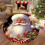 Tapis rond de Noël à poils courts, lavable, 60 cm 5