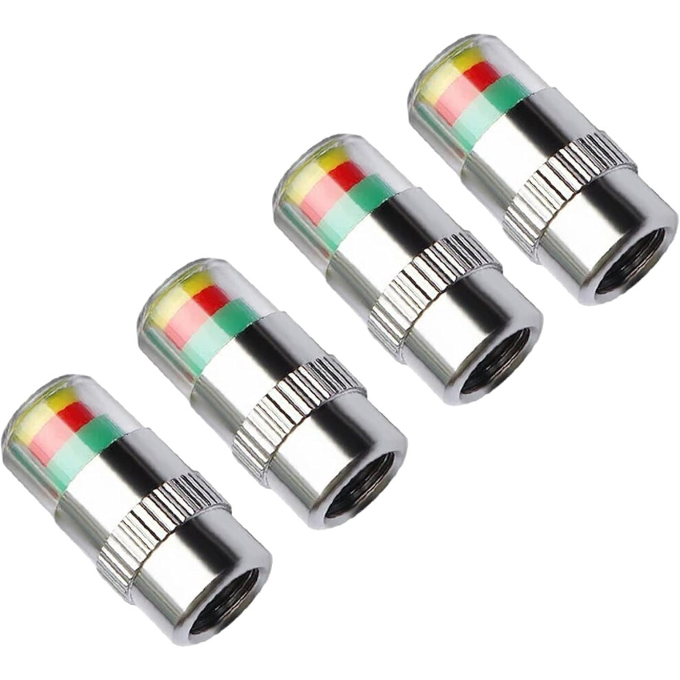 2026 New Tpms Valve Stem Caps, 2.4Bar/36 Psi, 3-Color Alert, Easy-Read Sensor, Compatible With Most Cars, Trucks & Suvs 9422877319428