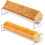 Bandeja rectangular transparente de acrílico para servir galletas (2 unidades) 1