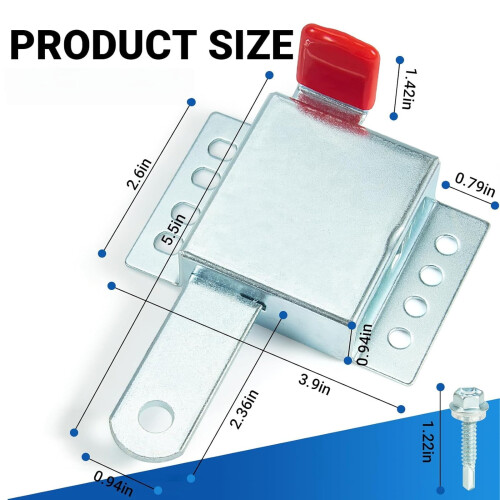 Garagentor-Sicherheitsschloss mit PVC-Griffabdeckung 1