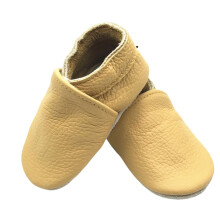 Leren mocassins, babyschoenen met zachte zolen, eerste loopschoentjes voor baby's van 0-24 maanden, prewalkerschoenen.