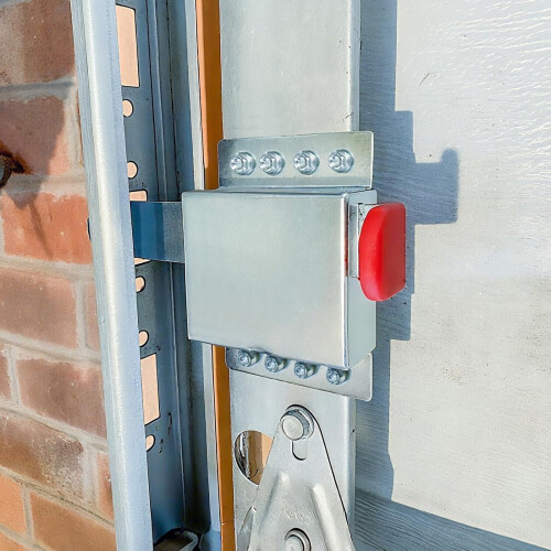 Garagentor-Sicherheitsschloss mit PVC-Griffabdeckung 2