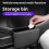 Car Trash Can Car Door Storage Box Foldable Seat Back Hanging Storage Bag 7