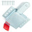 Garagentor-Sicherheitsschloss mit PVC-Griffabdeckung 6