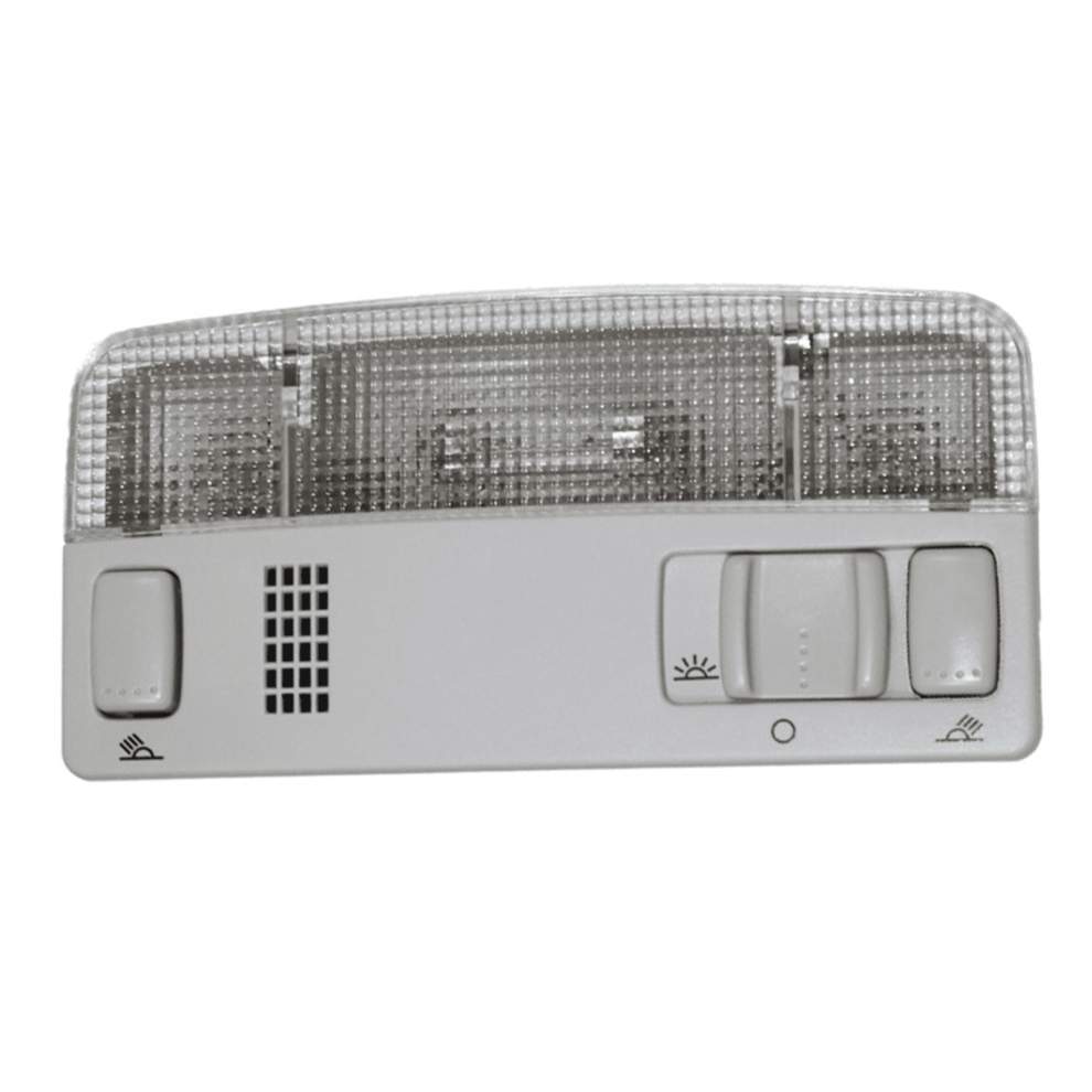 Overhead Console With Led Map/Dome 1Td947105- For Vw Passat (1998Â2005), Golf (1999Â2004), Jetta (1999Â2004) Light/Grey 9422877319244