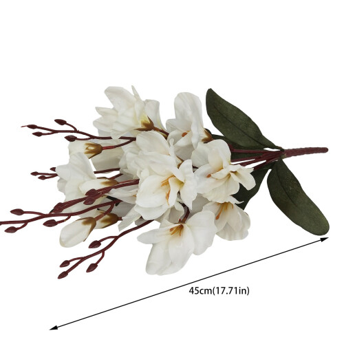 Τεχνητό Μπουκέτο Τεχνητό Λουλούδι MagnoliaFlower Αρωματική Ορχιδέα Διακόσμηση Γάμου 2