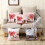 Kussensloop met Eiffeltorenmotief, 45x45 cm, Parijs design 5