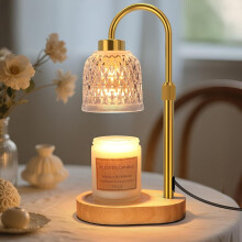 Dimmable Candle Warmer Lamp with Timer, Compatible with Scented Jar Wax Melts – Birthday & Housewarming Gift for Women & Mom