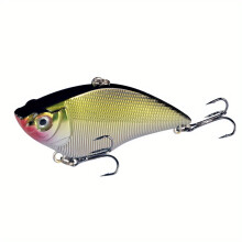 2PC Premium VIB Hard Bait Fishing Lure - 7cm/2.76in, 16g Sinking Crankbait with Rattle for Bass & Pike - Durable ABS Material