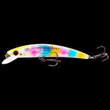 2PC Fishing Lures Jigs realistic silhouette 12cm 14g with Rattle Beads Fake Fish Bait Simulation Minnow Lure Floating Fishing Gear