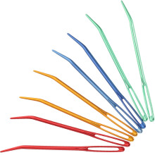 Durable Metal Curved Tapestry Needles for DIY Crafts 8pcs