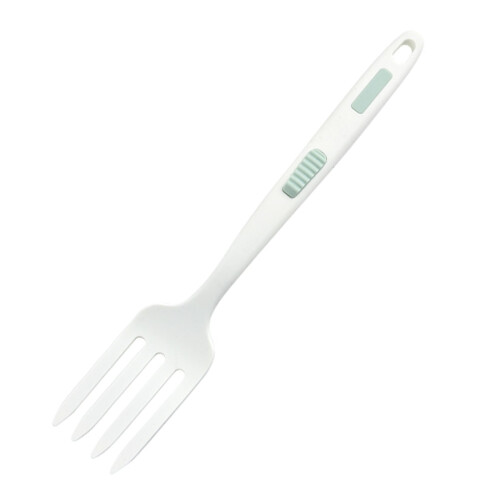Silicone Serving Fork – Heat-Resistant, Non-Stick, Flexible, Dishwasher-Safe, Ergonomic Handle