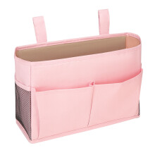 Large Hanging Bedside Storage Bag with Multiple Pockets – Compatible with Bunk Beds, Dorm & Phone/Books/Snacks