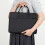 Stylish Notebook Protector Sleeve with Soft Lining for 13/14/15 Inch Computers Laptop Case with Convenient Luggage Strap 5
