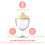 Baby sippy cup wine glass yellow spill-proof plastic 3
