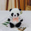 Λούτρινο λούτρινο ζωάκι Panda 9,8" – Χαριτωμένο παιχνίδι πάρτι με θέμα τα ζώα, 6