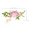 Romantic Cake Flowers Artificial Pink 1Pcs 2