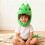 Dinosaur Skeleton Plush Hat and Tail Set for Kids 5