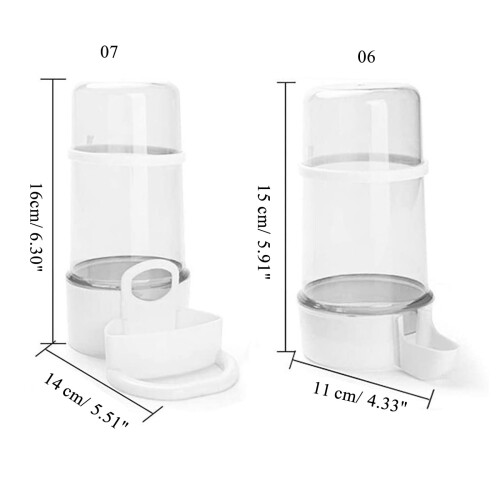 2-in-1 Bird Feeder and Waterer for Cage 2