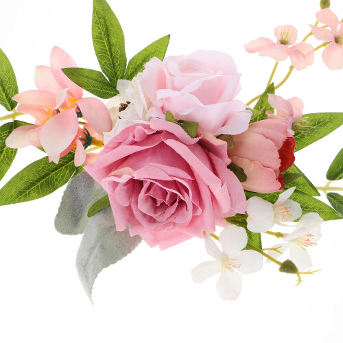 Romantic Cake Flowers Artificial Pink 1Pcs 2