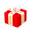 Grappige kerstverrassingsdozen, set van 2 stuks. 2