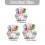 Pouf de rangement transparent pour peluches 3