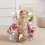 Pouf de rangement transparent pour peluches 5