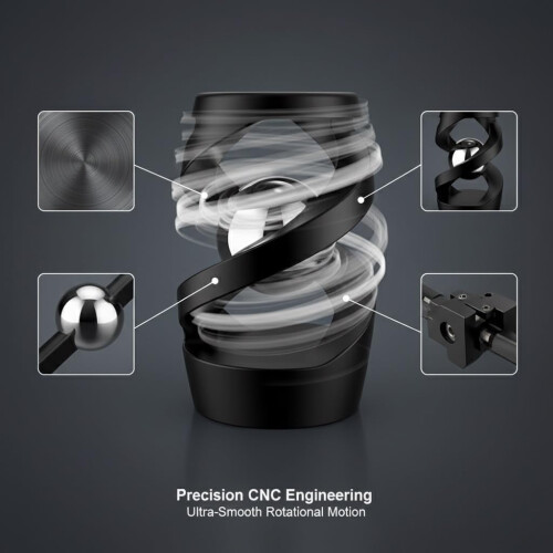 CNC-gefreesd aluminium fidget toy (1 stuk) 1