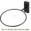Wall-Mount Basketball Holder Black Walnut Base Metal Ring 1 6