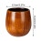 Mug en forme de tonneau en bois 30 cl 2