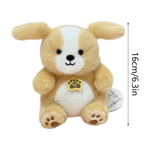 Yellow Deer Plush Toy 6.4 Inch 1